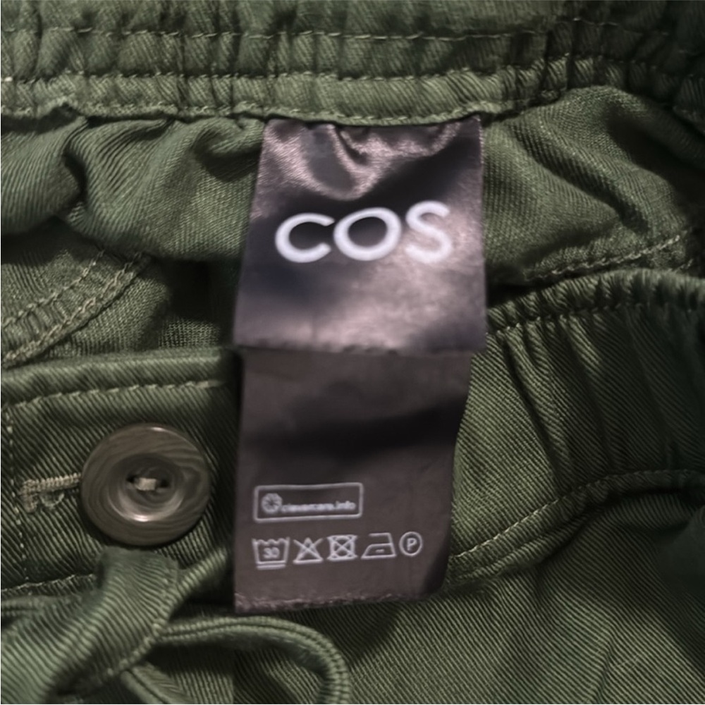 COS linen/cotton barrel pants - Picture 9 of 11